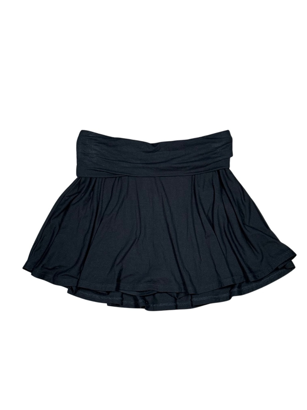 wild fable Black Fold-Over Waist Skort